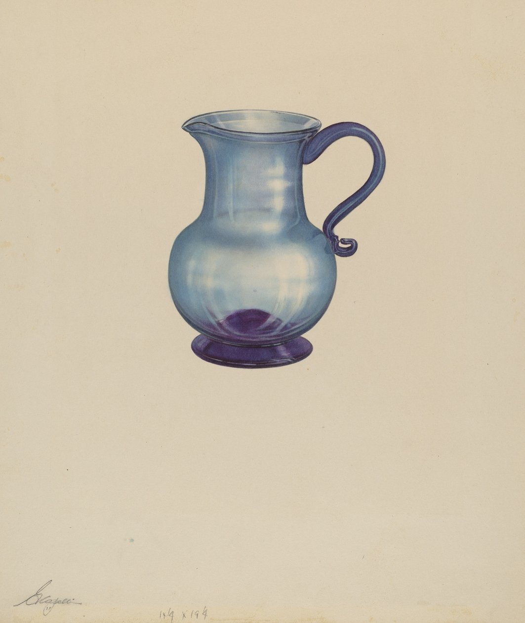 Dzban, 1938. autorstwa Giacinto Capelli