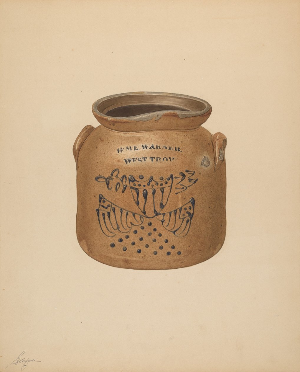 Garnek, 1941. autorstwa Giacinto Capelli