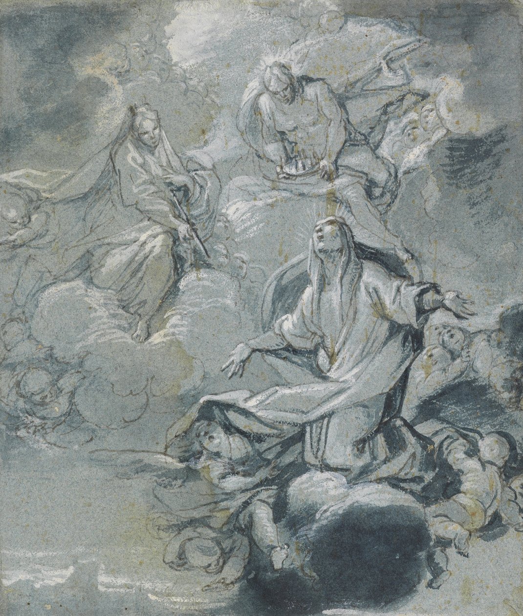 Apoteoza świętej kobiety autorstwa Giacomo Farelli