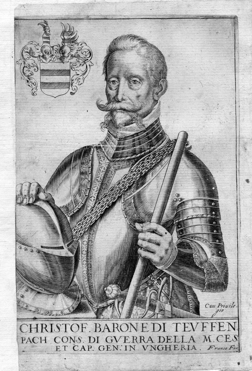 Christoph von Teuffenbach, baron autorstwa Giacomo Franco