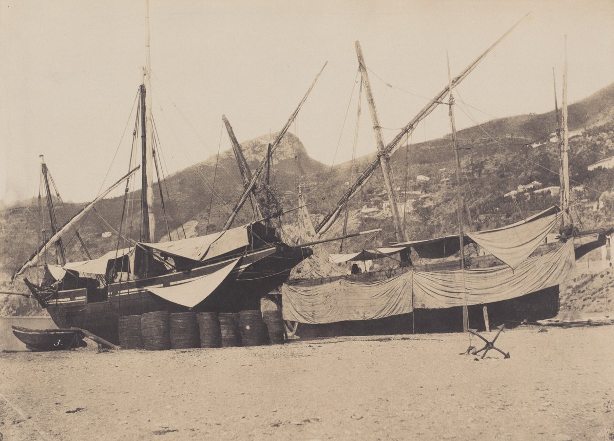 Salerno, 1855. autorstwa Giacomo Caneva