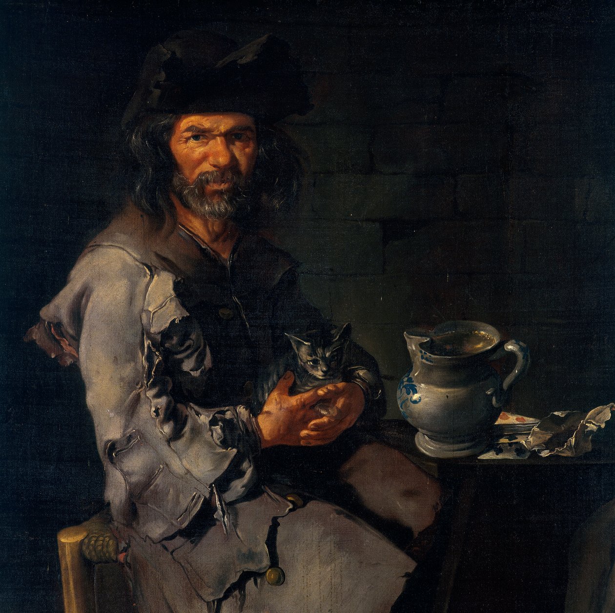 Dwóch żebraków autorstwa Giacomo Ceruti