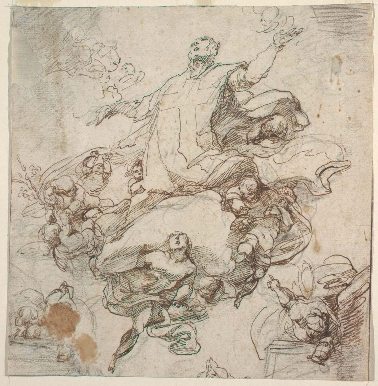 Gloryfikacja św. Filippo Neri autorstwa Giacomo Farelli