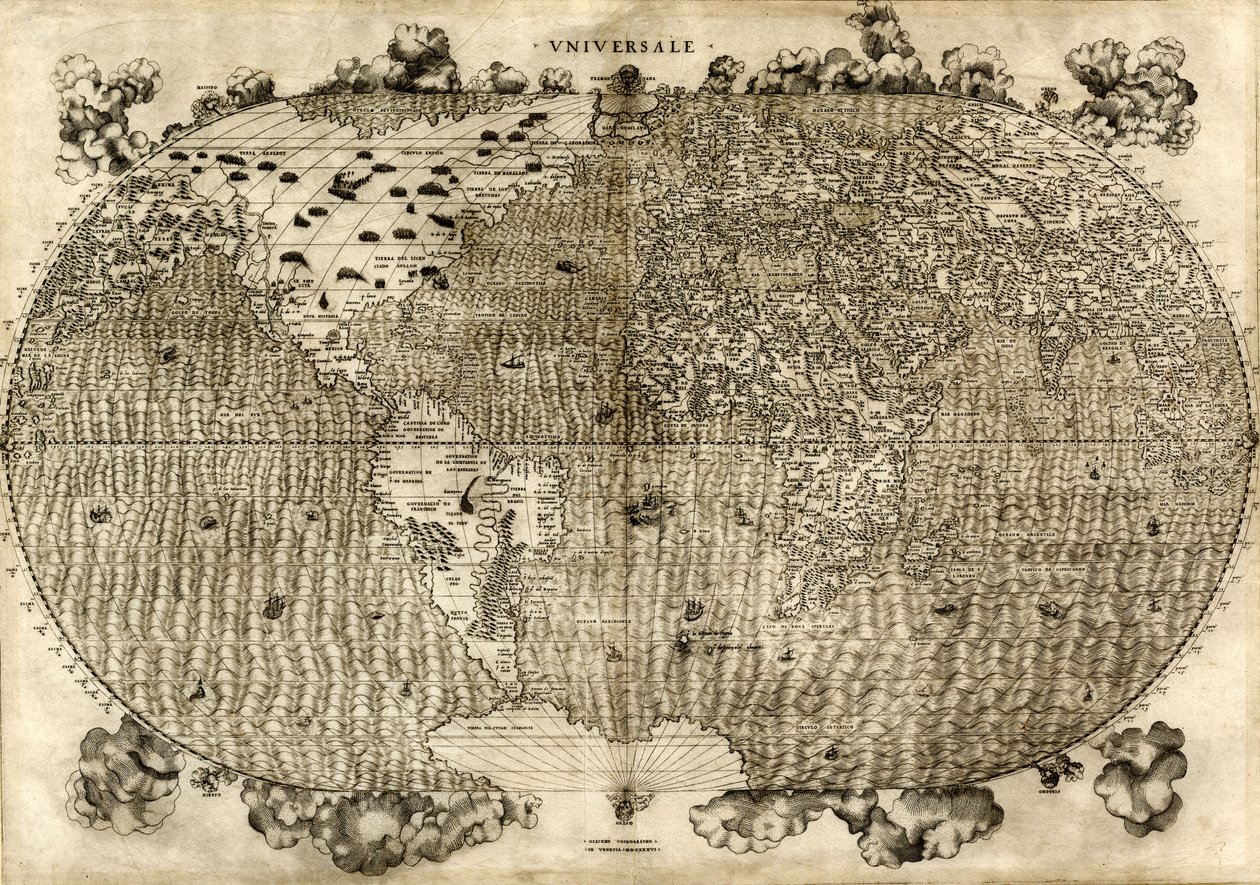 Uniwersalny autorstwa Giacomo Gastaldi