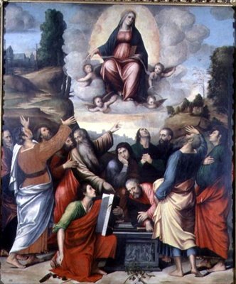 Wniebowzięcie Najświętszej Maryi Panny autorstwa Giacomo and Giulio Francia