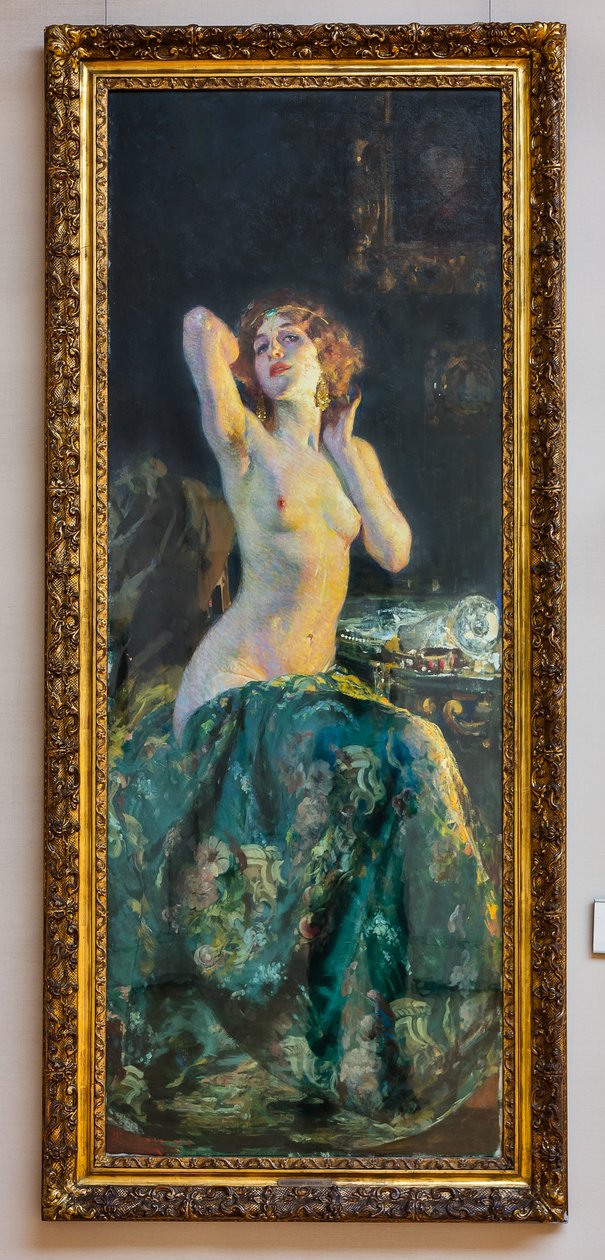 W lustrze autorstwa Giacomo Grosso