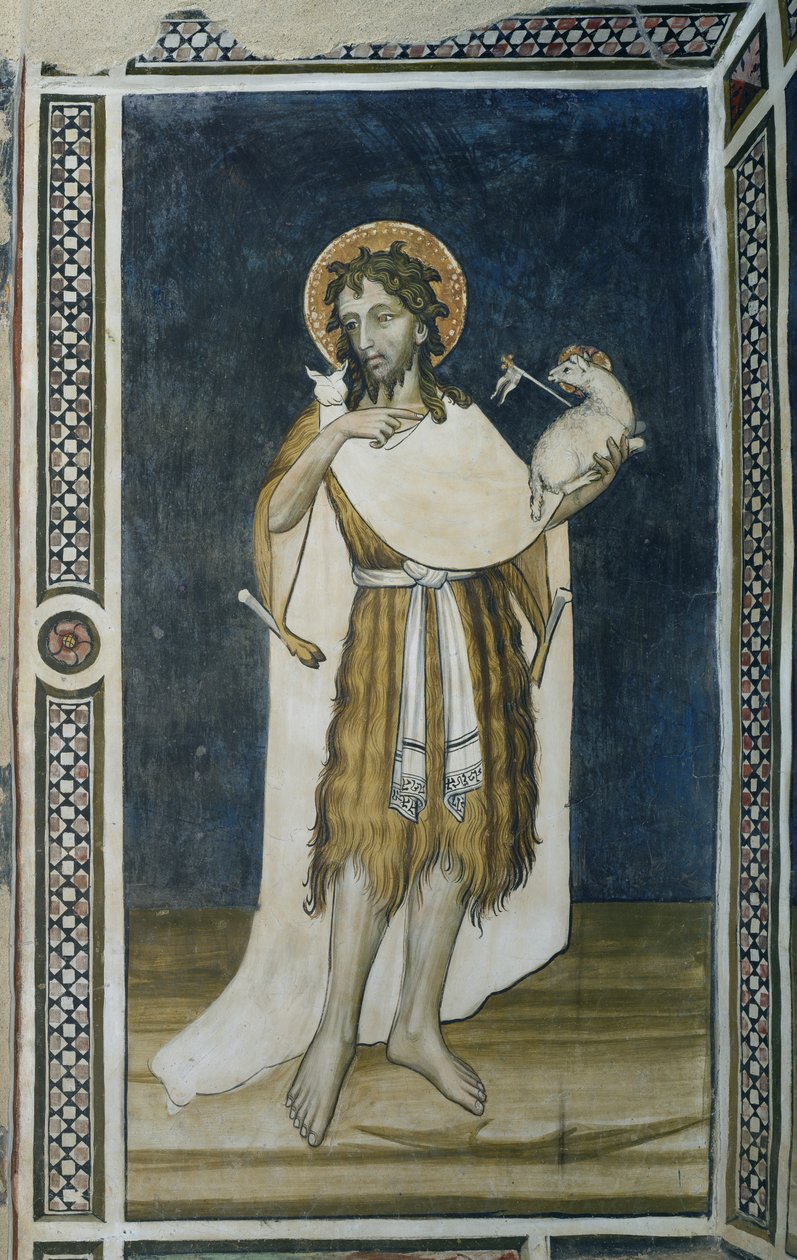 Jan Chrzciciel autorstwa Giacomo Jaquerio