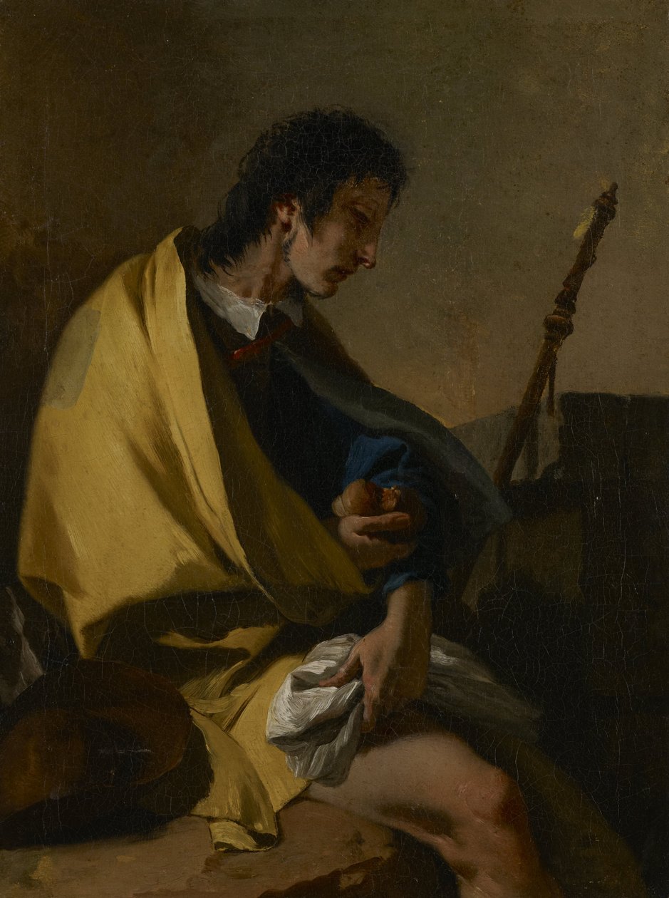 Święty Roch autorstwa Giambattista Tiepolo