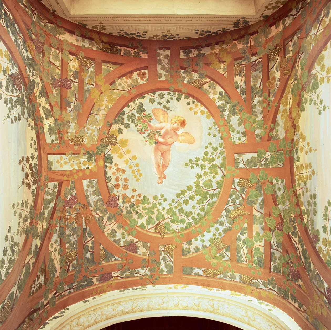 Pergola w trompe loeil autorstwa Giambattista 1526 78 Zelotti