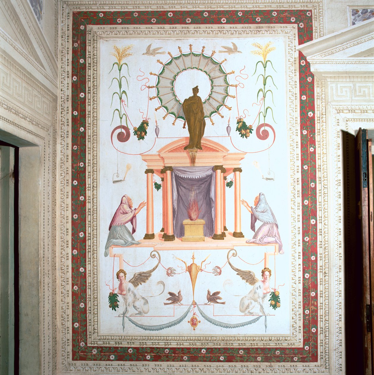 Mały pokój Groteski autorstwa Giambattista 1526 78 Zelotti