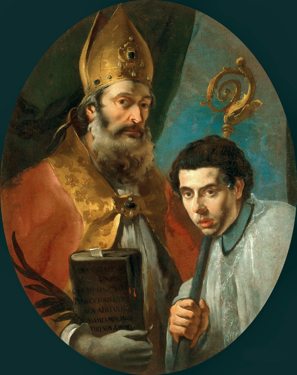 Św. Marcin z Tours. autorstwa Giambattista Tiepolo