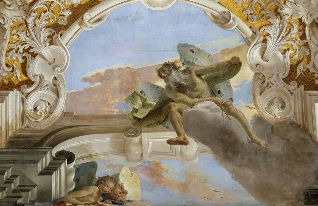 Bogowie Wiatru, ok. 1746 r. autorstwa Giambattista Tiepolo