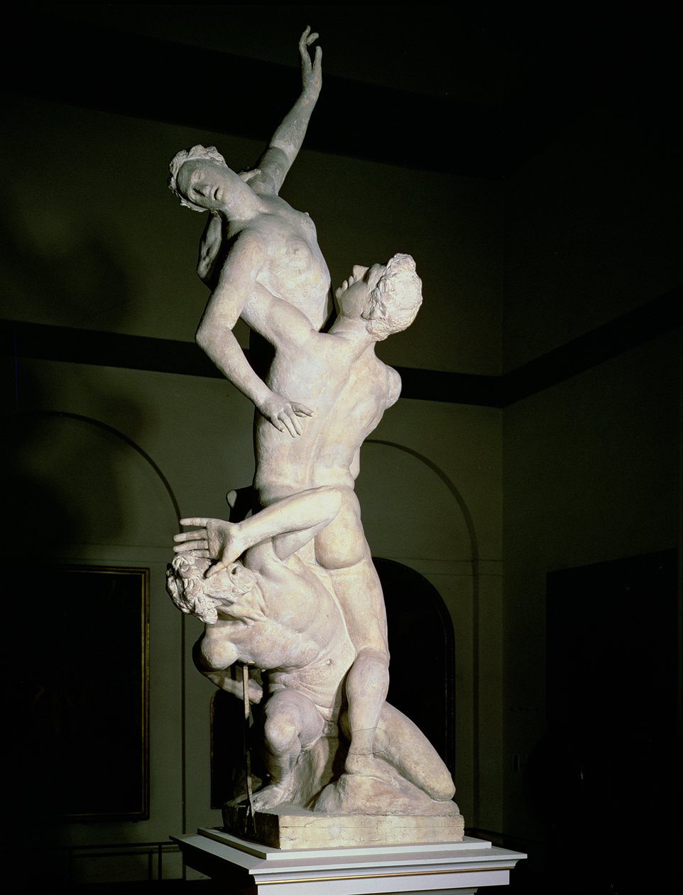 Gwałt na Sabinie, ok. 1583 (marmur) (zob. też 31448) autorstwa Giambologna