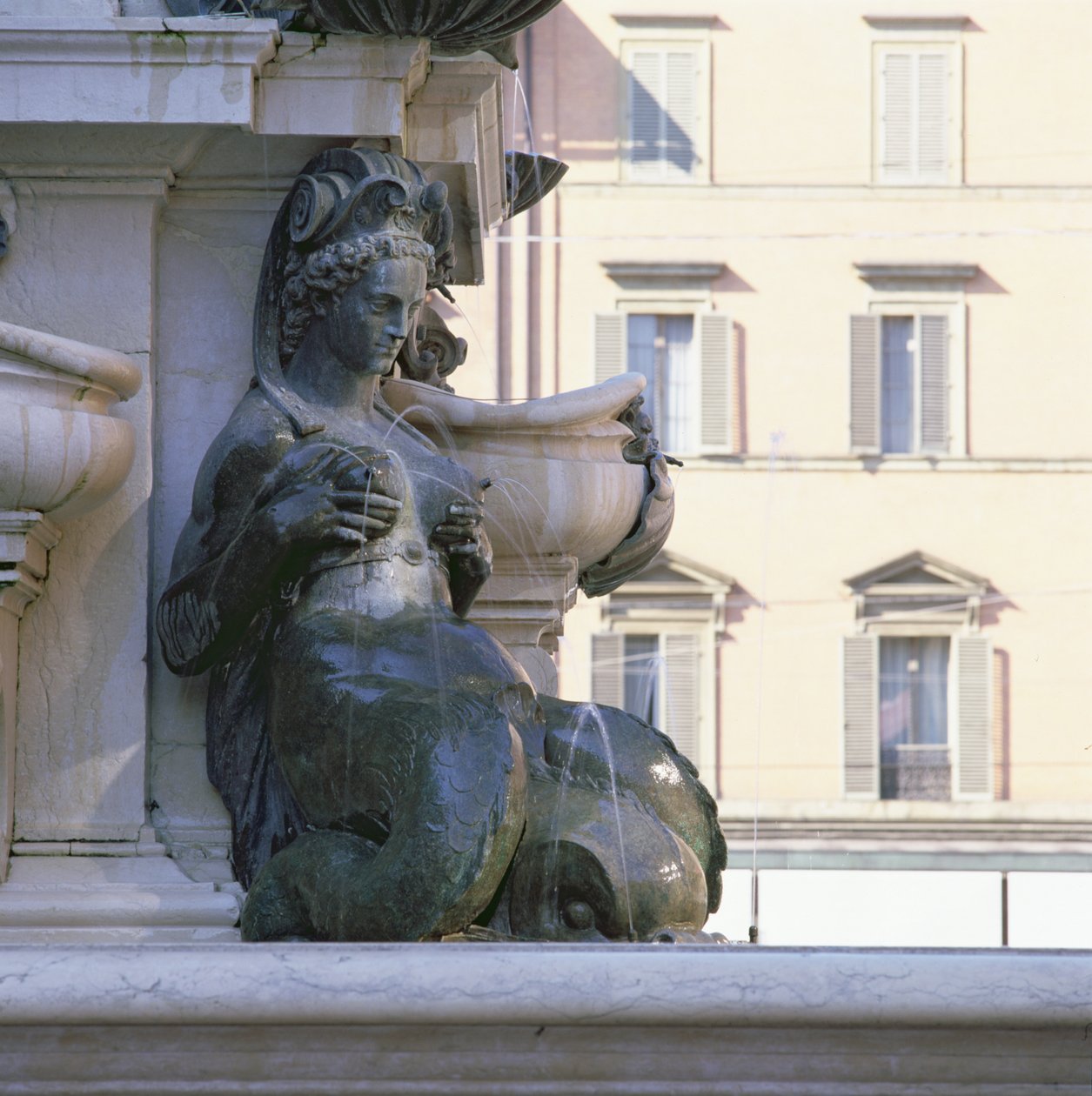 Fontanna Neptuna, czyli Fontanna Olbrzyma, 1566 autorstwa Giambologna and Tommaso Laureti