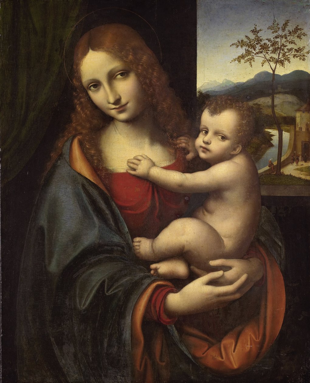 Dziewica z Dzieciątkiem, 1510-1525 autorstwa Giampietrino
