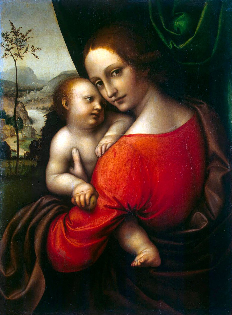 Dziewica z Dzieciątkiem”, 1520s. autorstwa Giampietrino