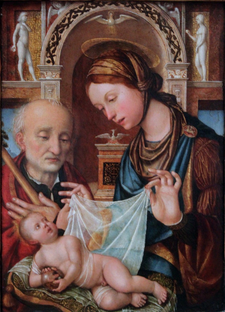 Święta Rodzina autorstwa Gian Francesco de Maineri