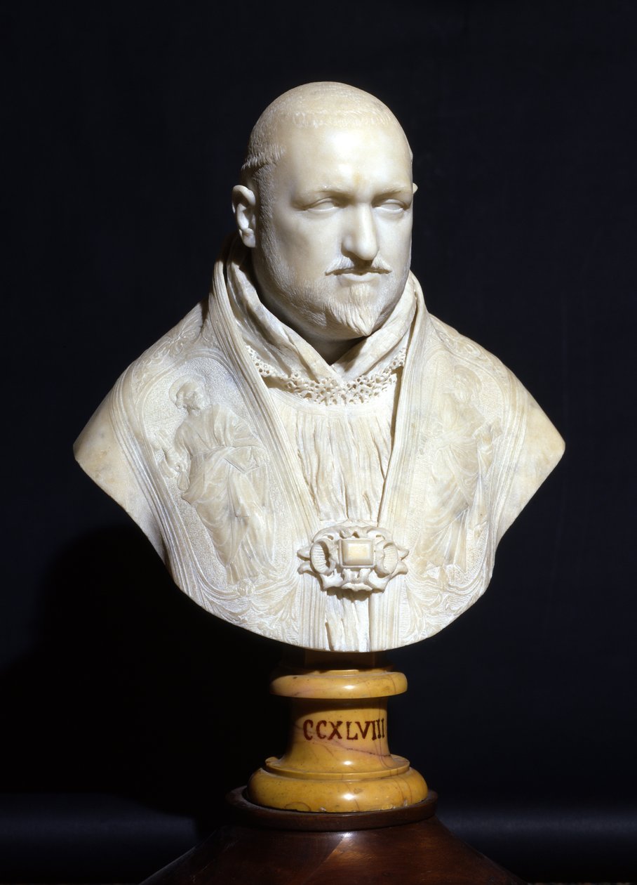 Popiersie papieża Pawła V (marmur) autorstwa Gian Lorenzo Bernini