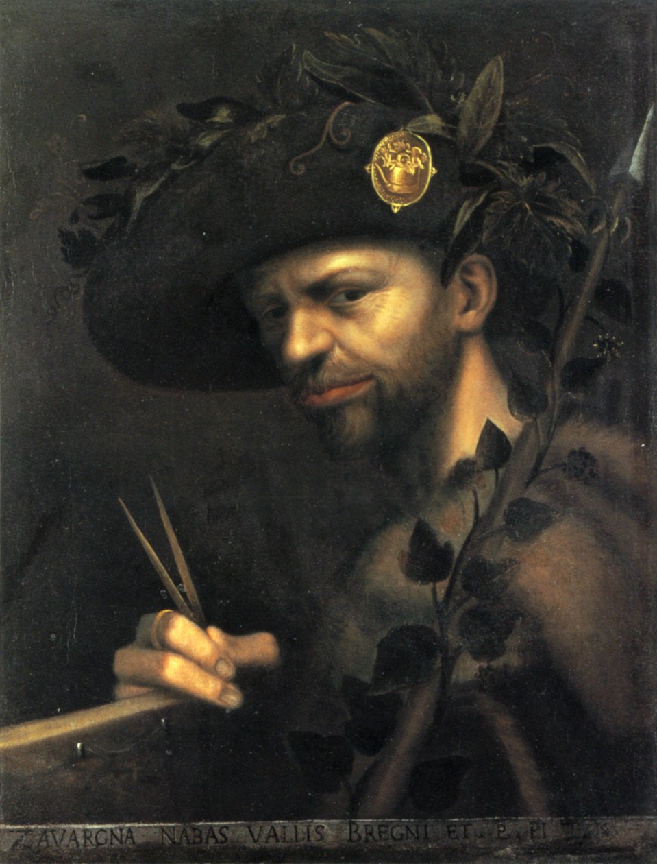 Autoportret autorstwa Gian Paolo Lomazzo
