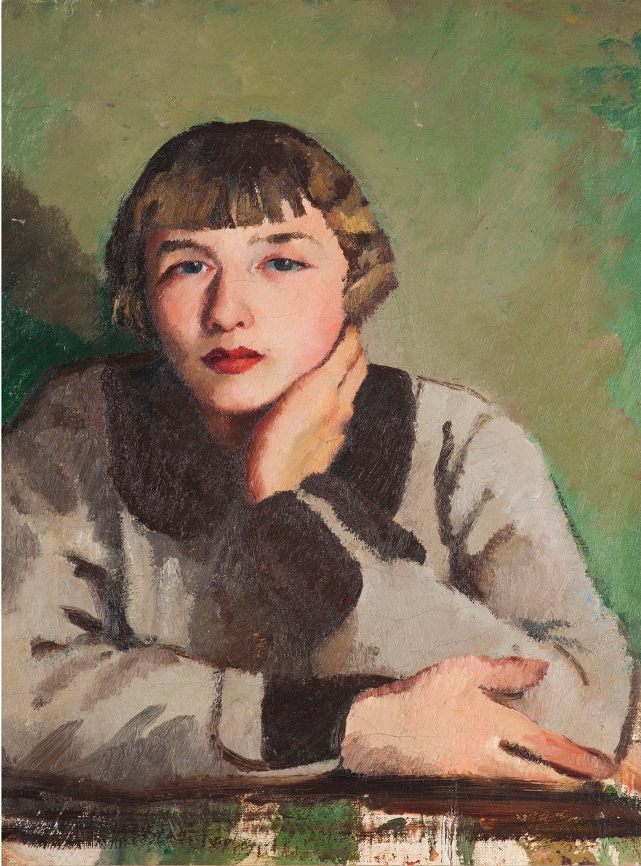 Młoda dziewczyna, 1920-1925. autorstwa Gian Emilio Malerba