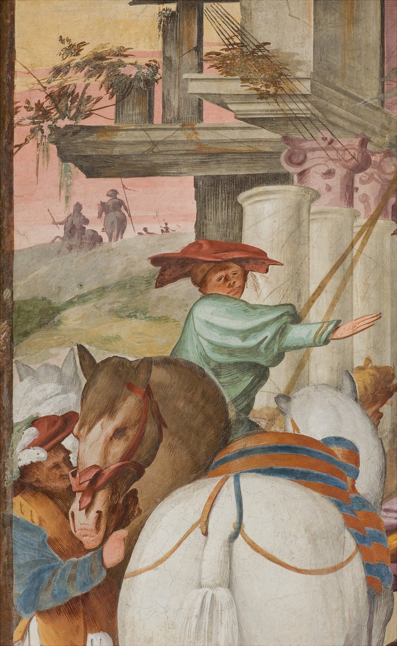 Central Aave, Piąte Przęsło Północne, Pokłon Trzech Króli, Gian Francesco Bembo autorstwa Gian Francesco Bembo