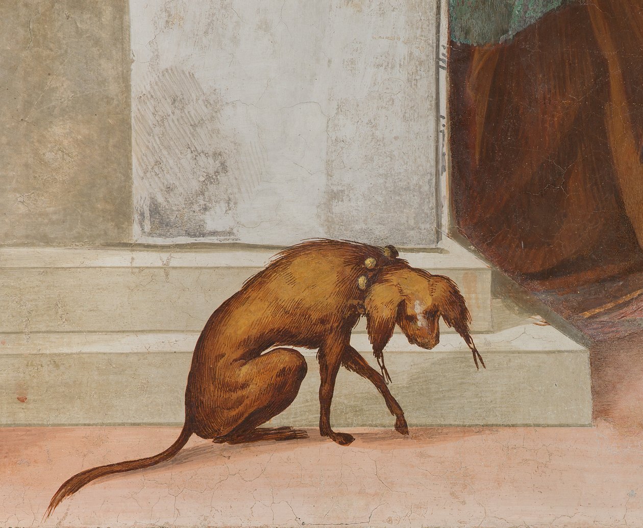 Nawa Środkowa, Piąte Przęsło Północne, Prezentacja Świątyni, Gian Francesco Bembo autorstwa Gian Francesco Bembo