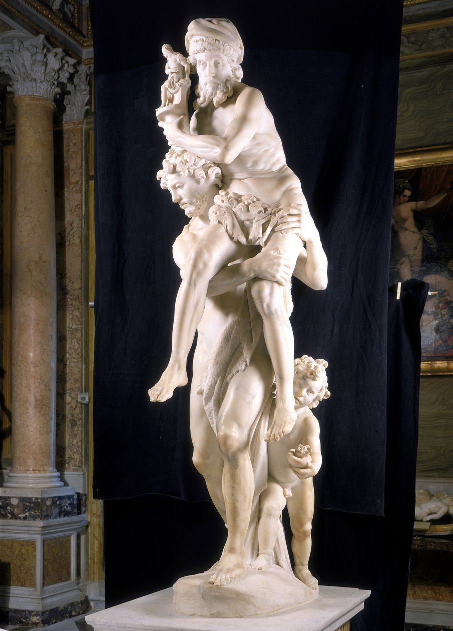 Eneasz i Anchises (marmur) (patrz również 277548 i 277549) autorstwa Gian Lorenzo Bernini