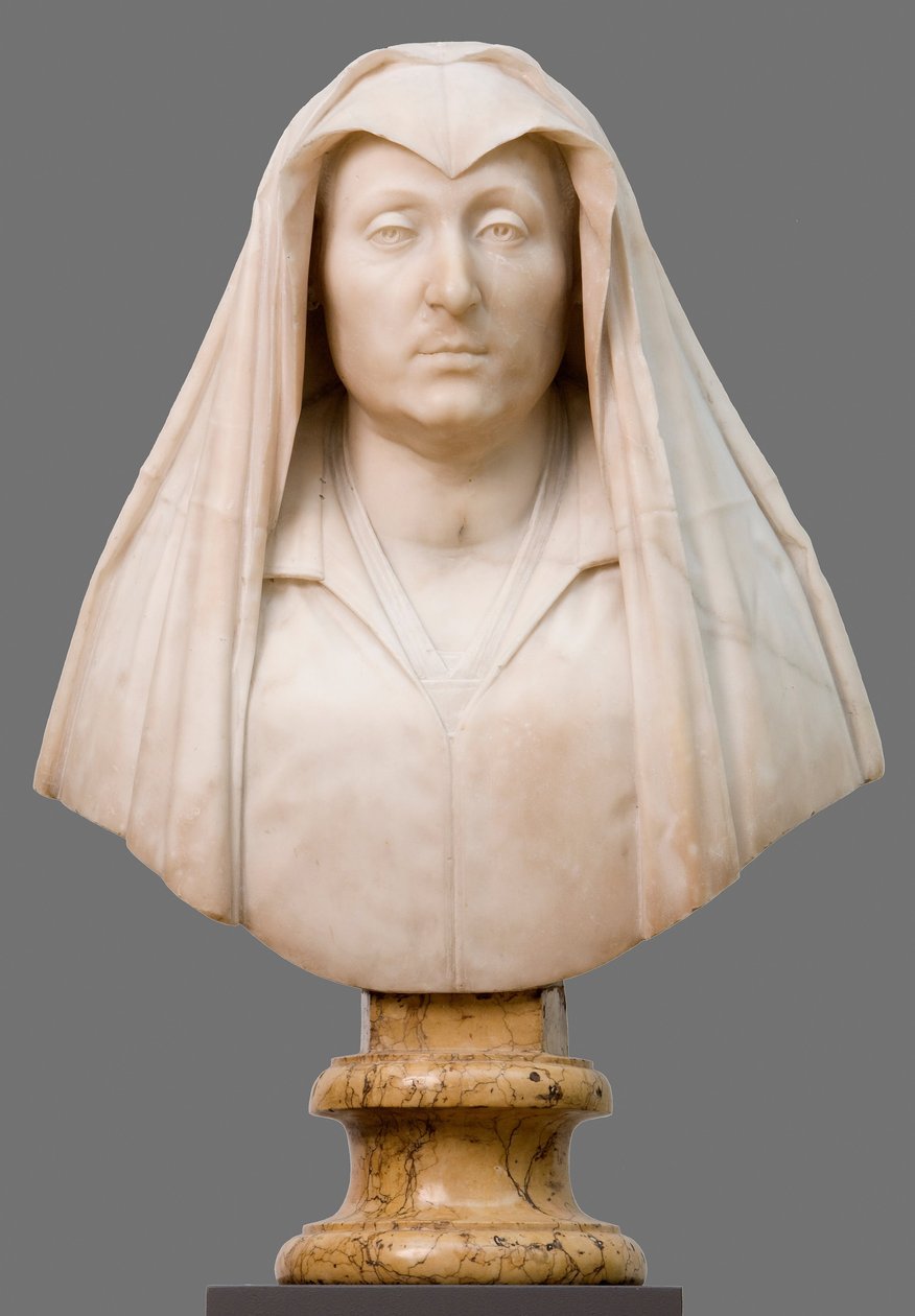 Popiersie Camilli Barbadori, Matki papieża Urbana VIII Barberiniego, 1619 autorstwa Gian Lorenzo Bernini
