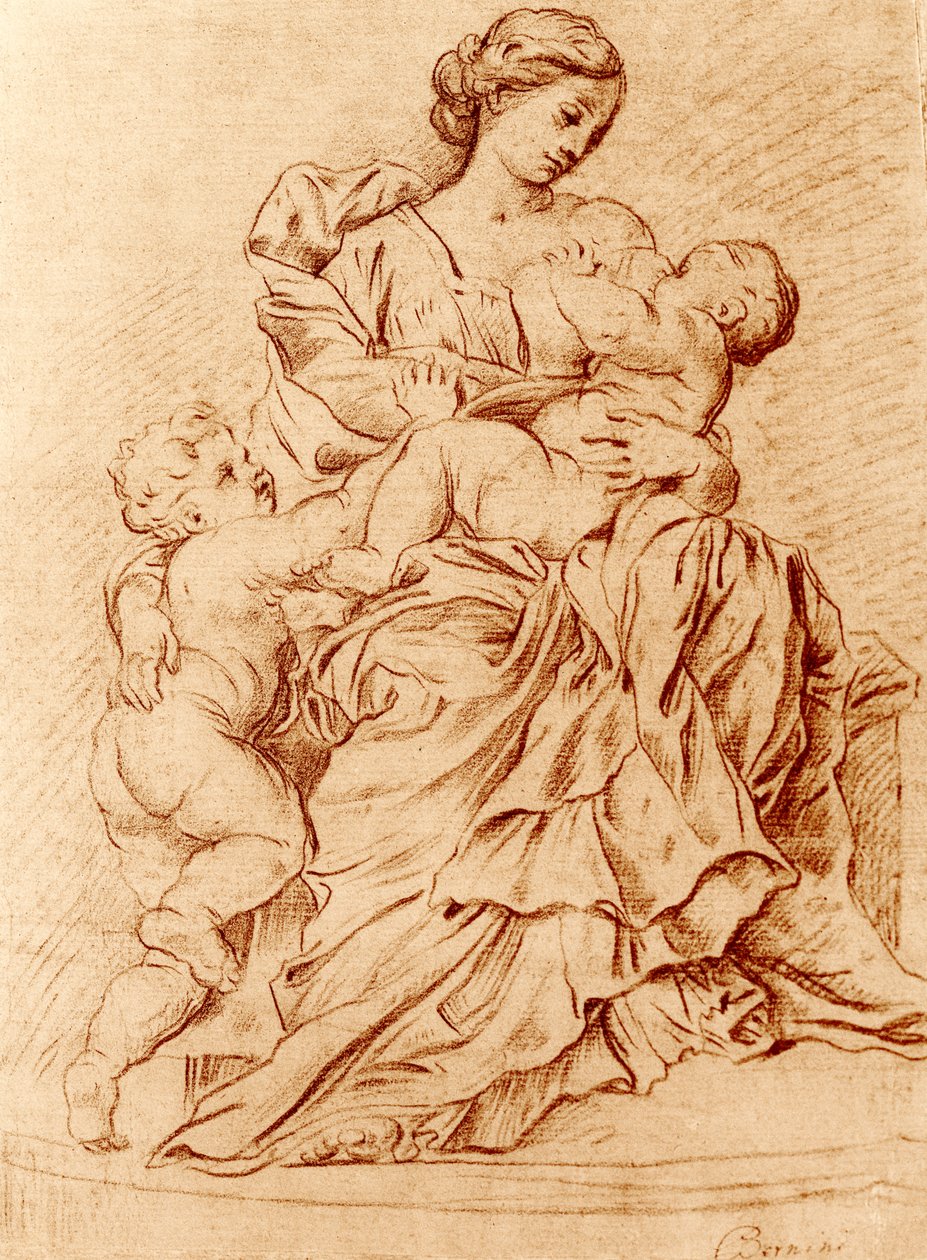 Caritas autorstwa Gian Lorenzo Bernini