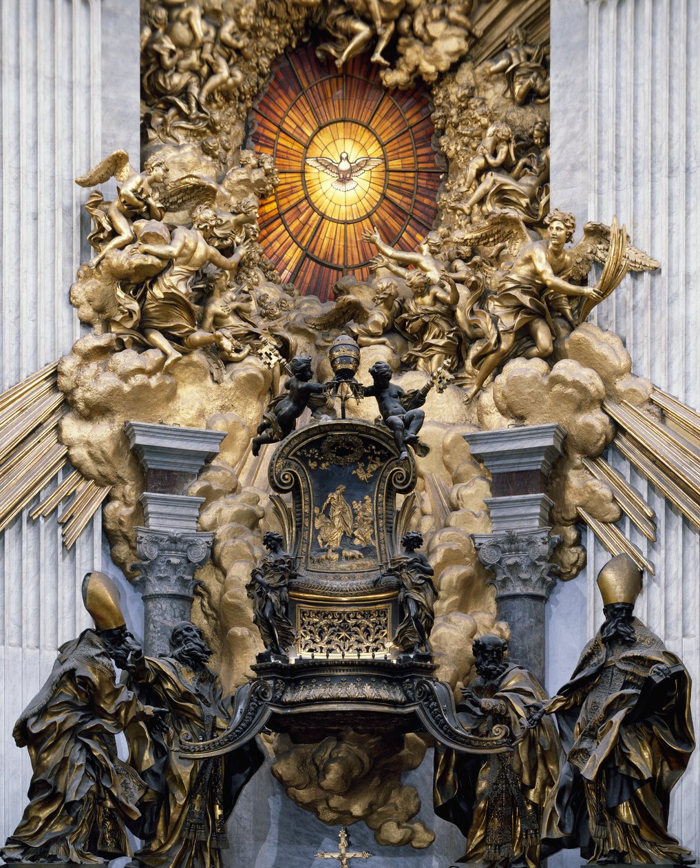 Katedra św. Piotra autorstwa Gian Lorenzo Bernini