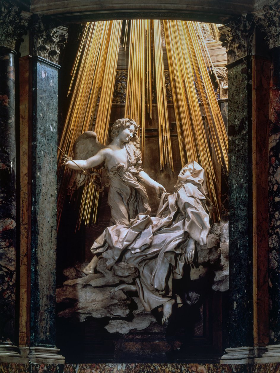 Ekstaza św. Teresy z Avila autorstwa Gian Lorenzo Bernini