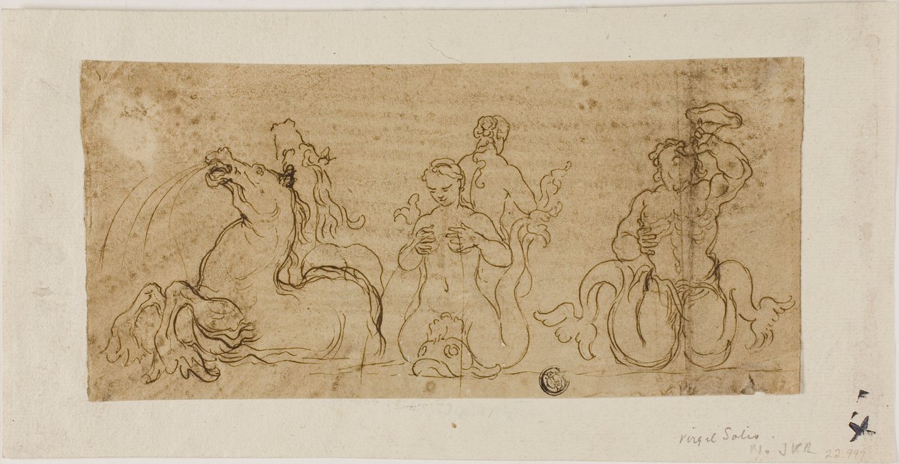Figury fontanny autorstwa Gian Lorenzo Bernini