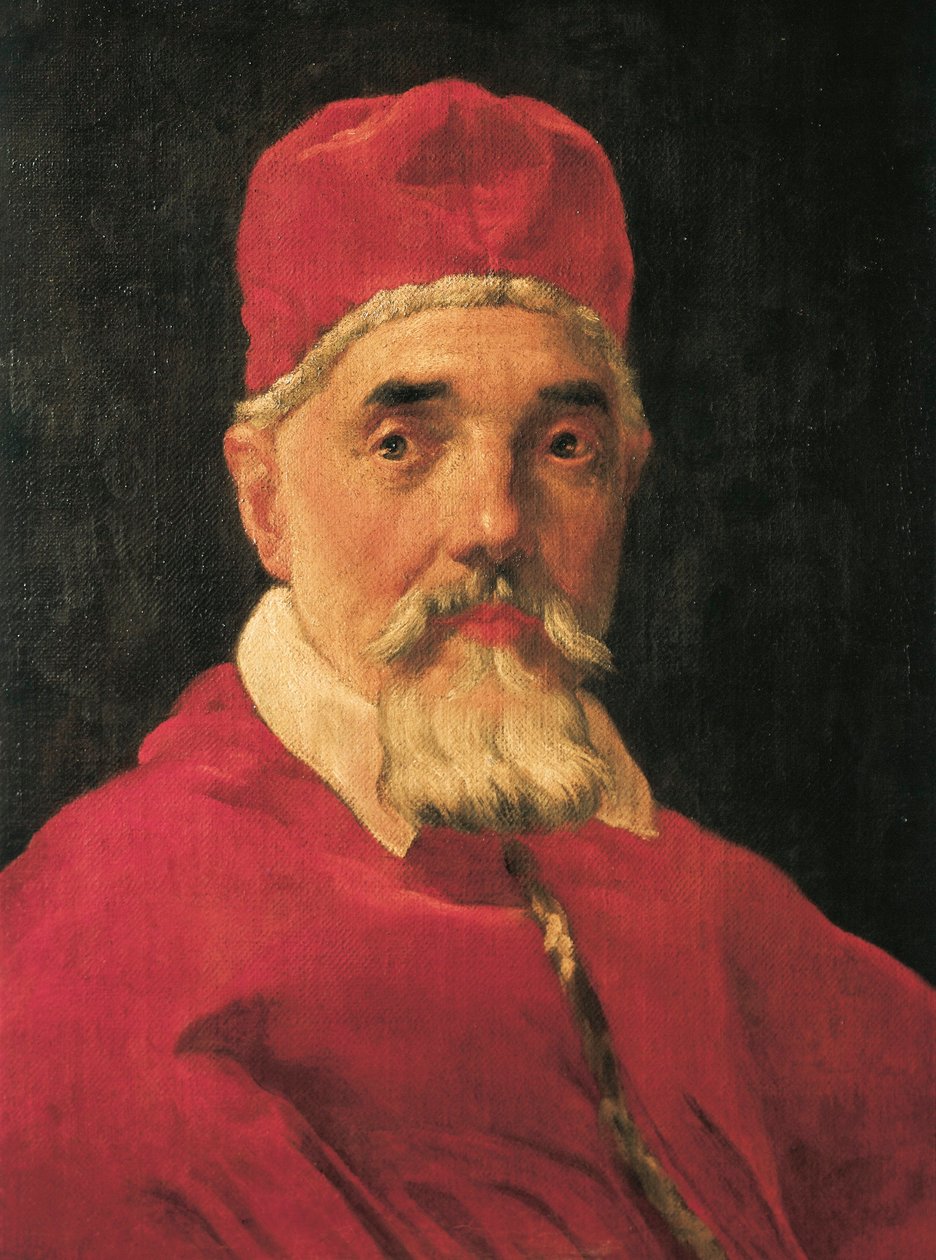 Włochy, Rzym, Portret papieża Urbana VIII (Matteo Barberini) autorstwa Gian Lorenzo Bernini