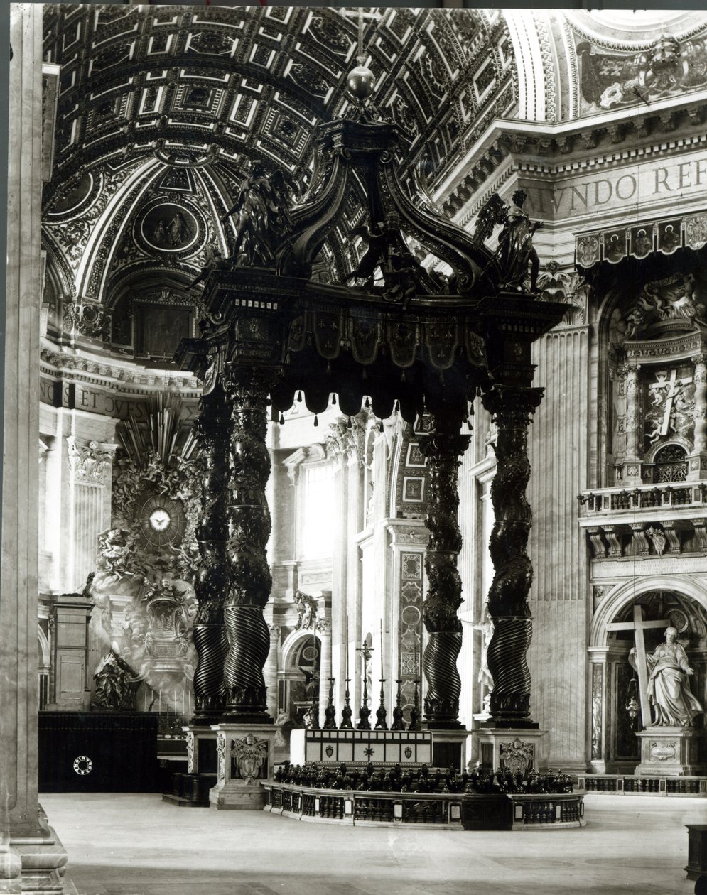 Baldachim autorstwa Gian Lorenzo Bernini