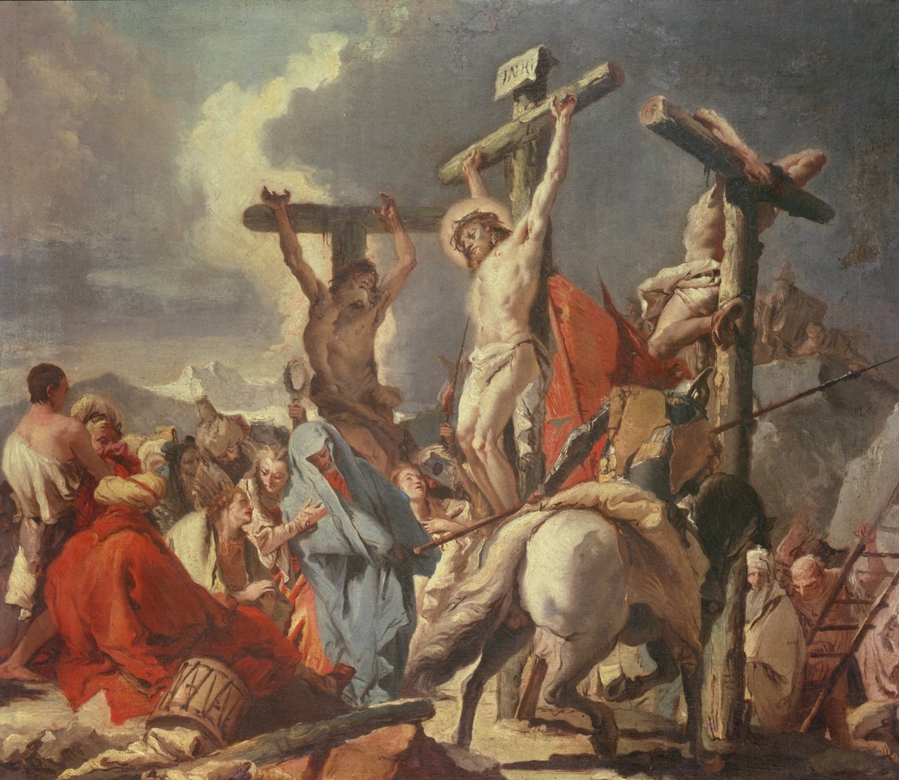 Chrystus na krzyżu autorstwa Giovanni Domenico Tiepolo
