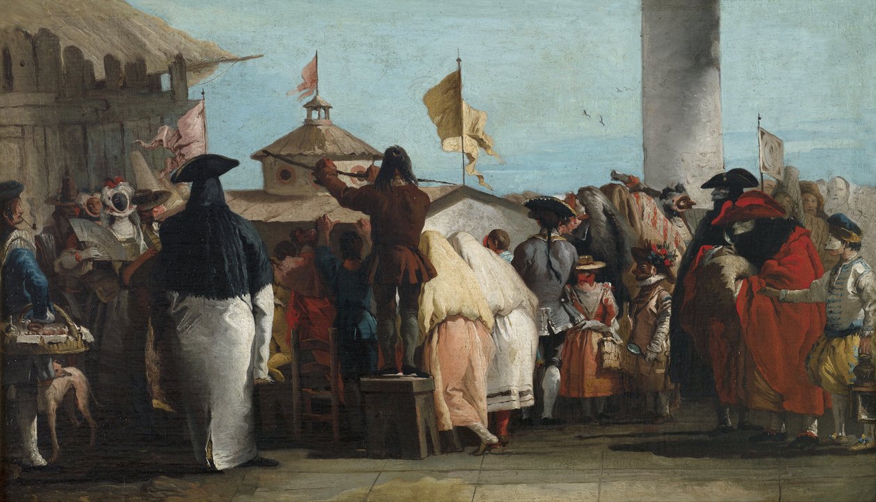 westchnienie autorstwa Giovanni Domenico Tiepolo