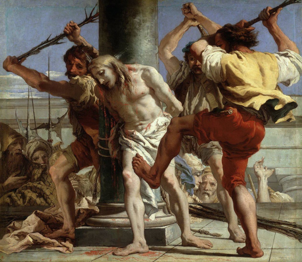 Chrystus u kolumny, 1772 autorstwa Giovanni Domenico Tiepolo