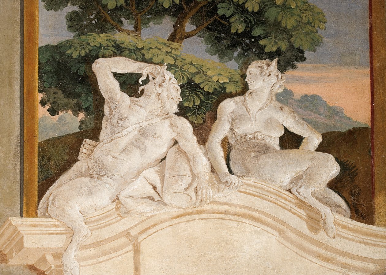 Fauny, 1757 autorstwa Giovanni Domenico Tiepolo
