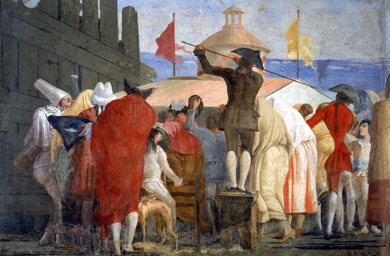 Nowy Świat, 1791-97 (zob. też 60391) autorstwa Giovanni Domenico Tiepolo