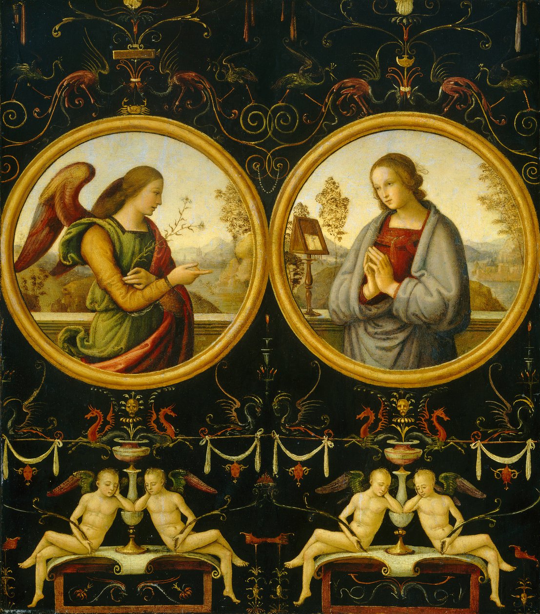 Zwiastowanie, 15101515 autorstwa Giannicola di Paolo