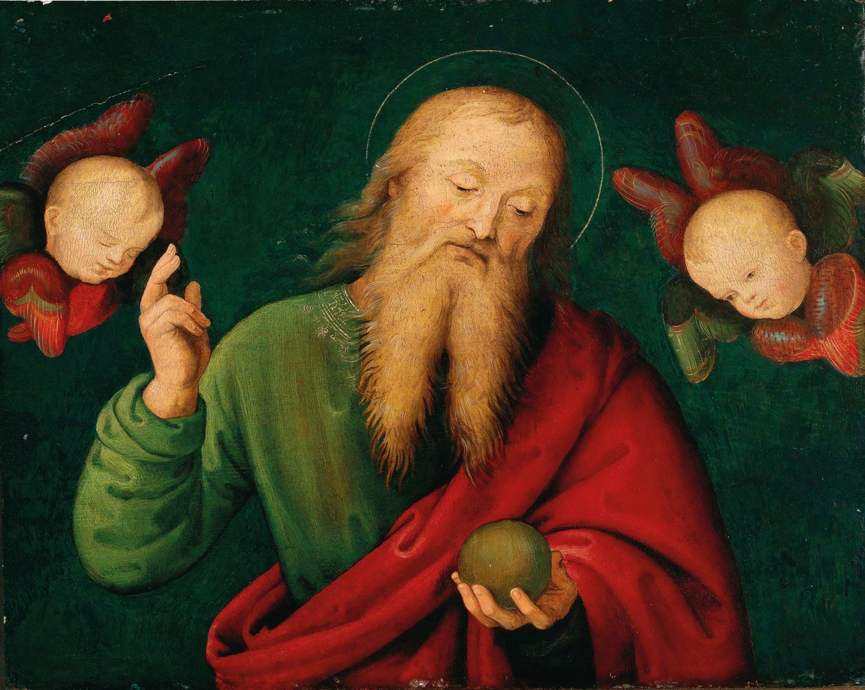 Bóg Ojciec z aniołami, c. 1510. autorstwa Giannicola di Paolo