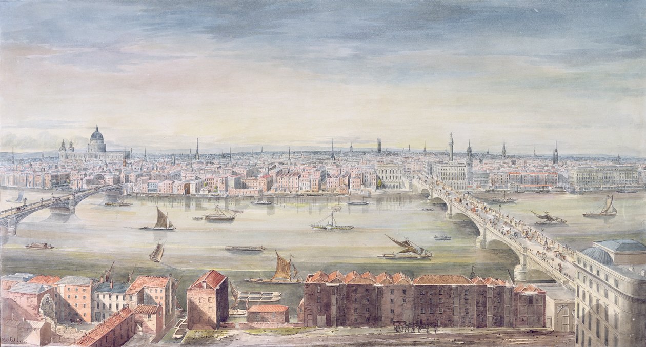 Widok Londynu od St. Paul