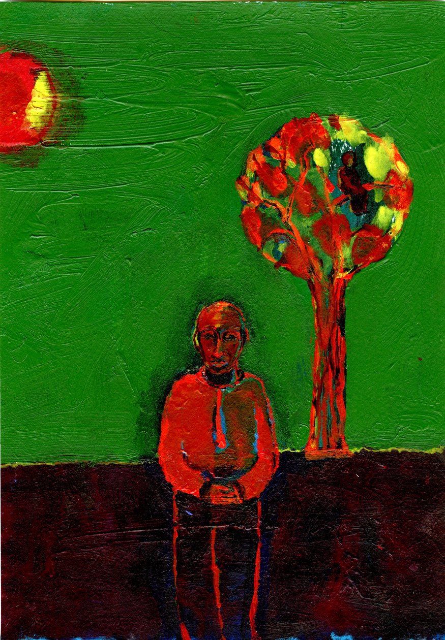 Dobry widok,2013, (media mieszane) autorstwa Gigi Sudbury