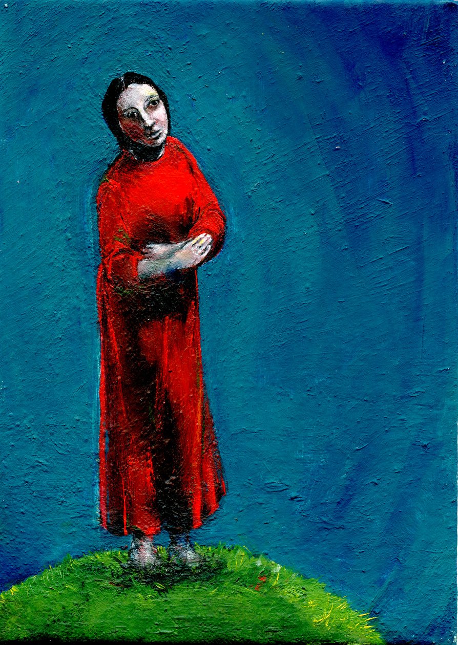 Studium dla Matki Chrystusa po Ukrzyżowaniu, 2004, autorstwa Gigi Sudbury