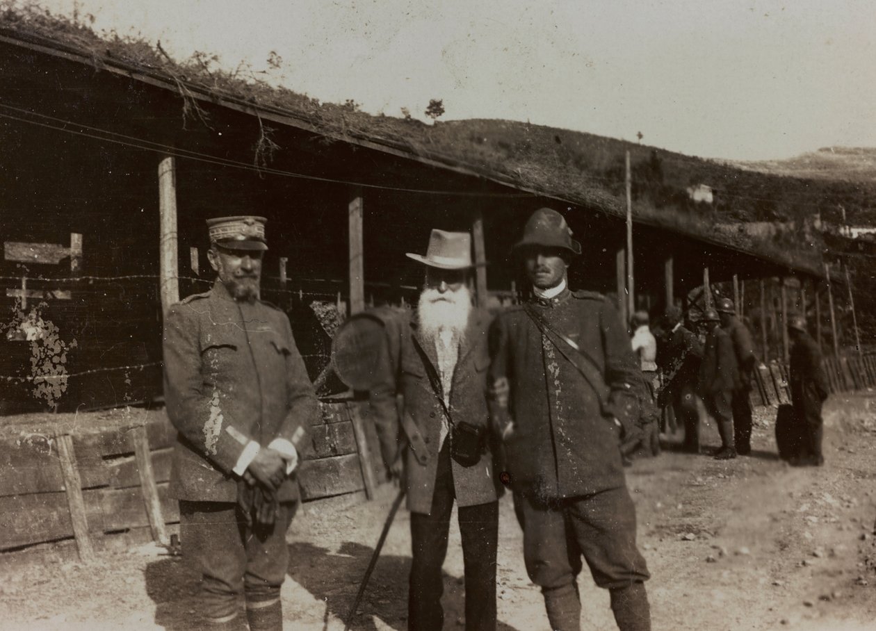 Album "Pictures of War II": Żołnierze włoscy w Val Chiusone do Podsenicy, 09/1917 (zdjęcie czarno-białe) autorstwa Gigliucci Gigliucci