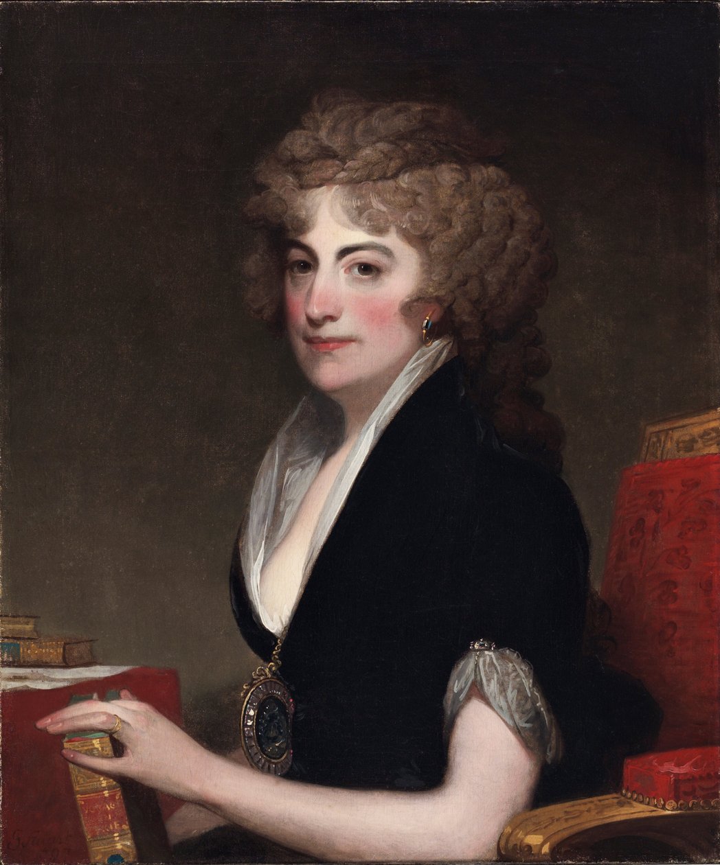 Portret Anny Willing Bingham autorstwa Gilbert Stuart