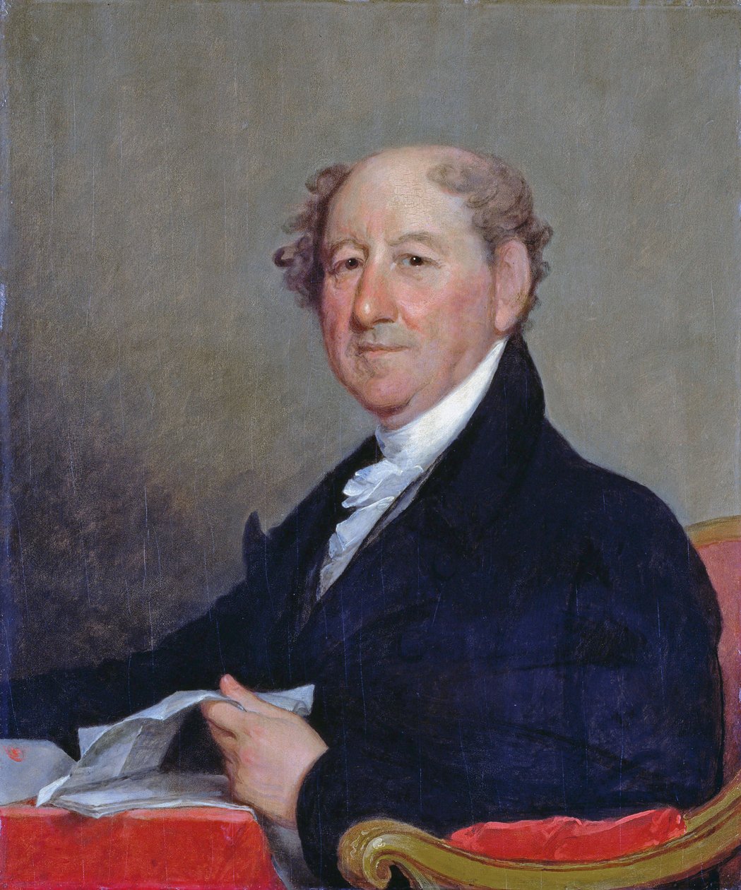 Portret króla Rufusa (1755-1827) autorstwa Gilbert Stuart