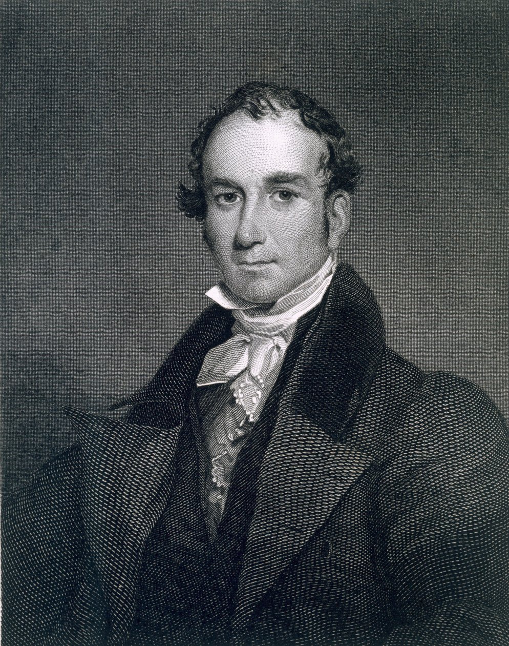 Louis McLane, grawerowane przez Thomasa Kelly (c.1795-c.1841) autorstwa Gilbert Stuart Newton