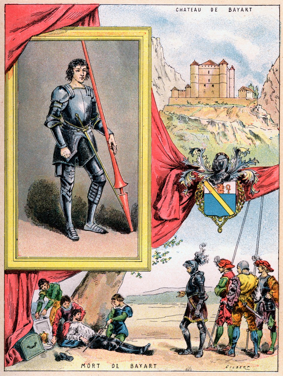 Pierre du Terrail, francuski żołnierz, 1898 autorstwa Gilbert