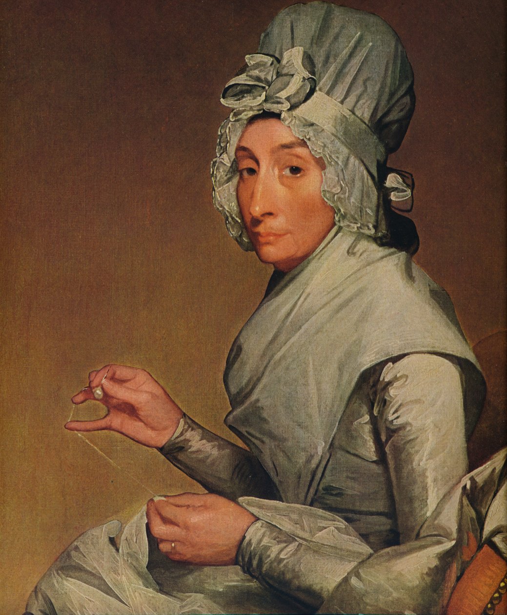 „Catherine Brass Yates Pani Richard Yates”, 1793-1794 autorstwa Gilbert Charles Stuart